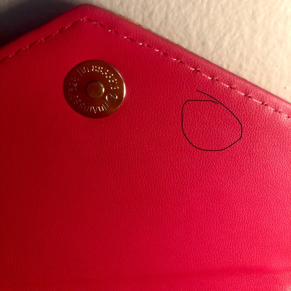 Francesca’s Trixi Cork Pink Envelope Wallet - Picture 15 of 16